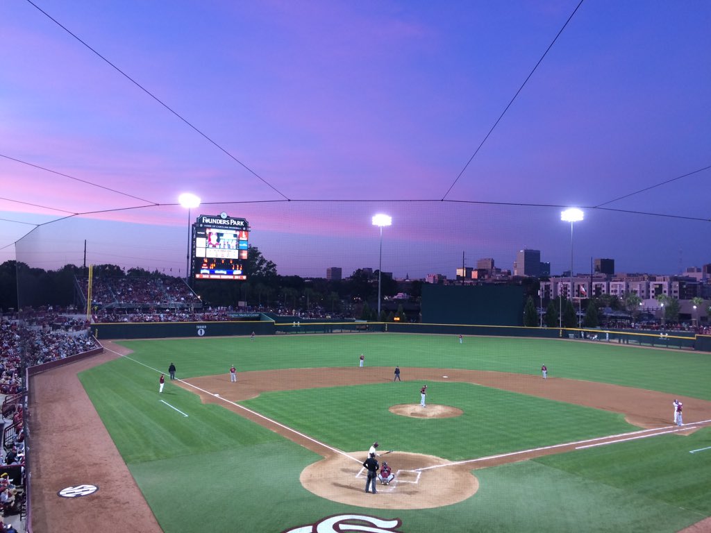 Lots of sunsets in college baseball. Some are better than others.