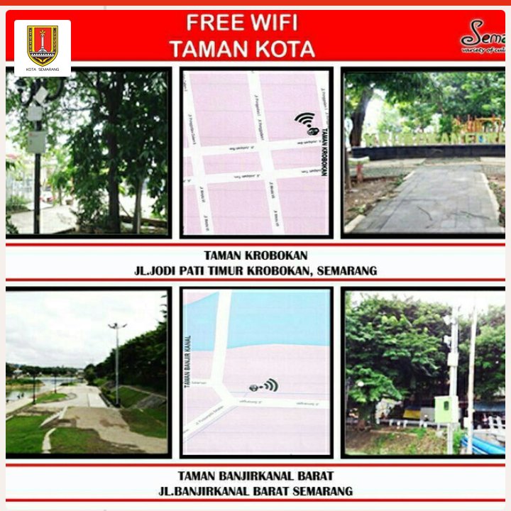 Free wifi di taman2 Kota #SemarangHebat #SmartCity <a href="/hendrarprihadi/">Hendi (Hendrar P)</a> <a href="/mbakITASMG/">HevearitaGunaryati R</a> <a href="/adi_trihananto/">Adi Tri Hananto</a> <a href="/ulfiimranbasuki/">Ulfi Imran Basuki</a> (1)