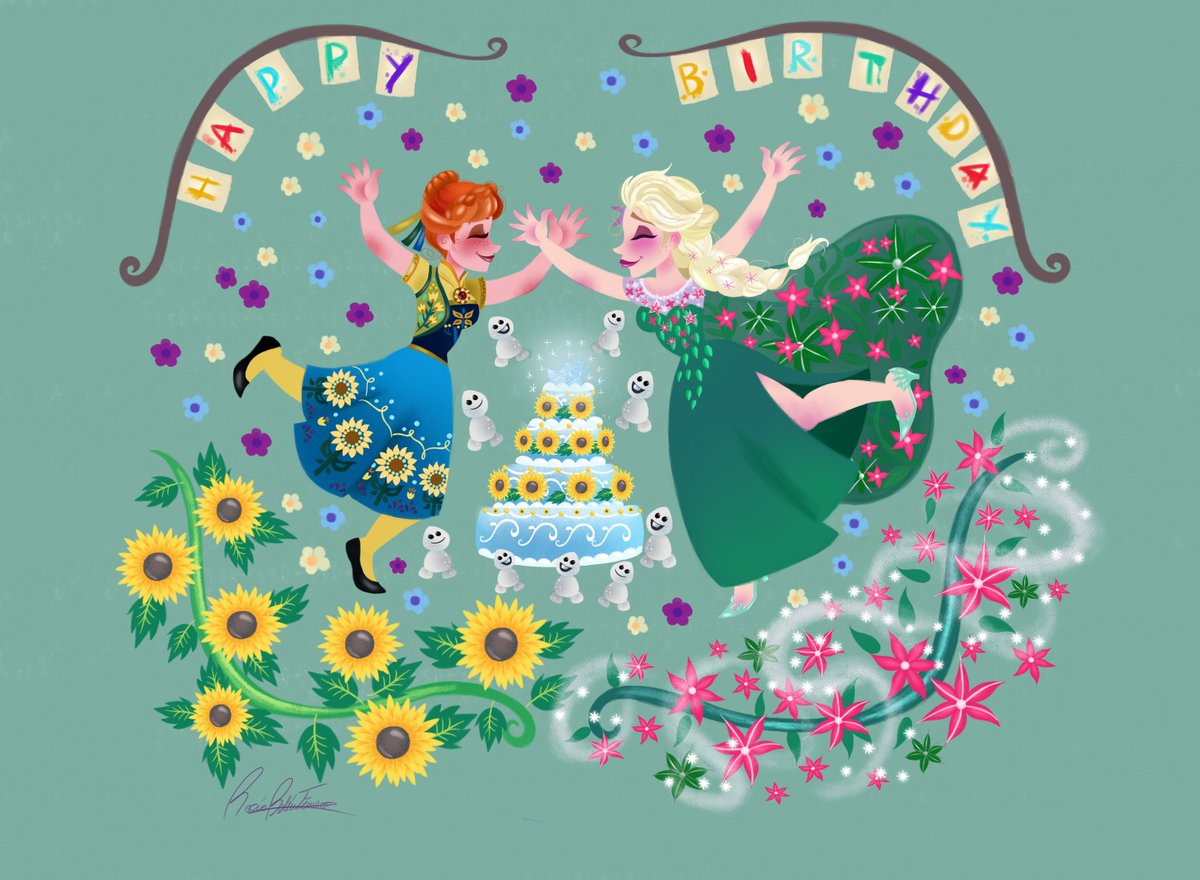 princessbtycase's tweet photo. My Frozen Fever mural #Frozen #FrozenWeekend #frozenfever #disney #disneyprincess #disneyfan #fanart #art #elsa #ana https://t.co/RjFKPPM6Xe