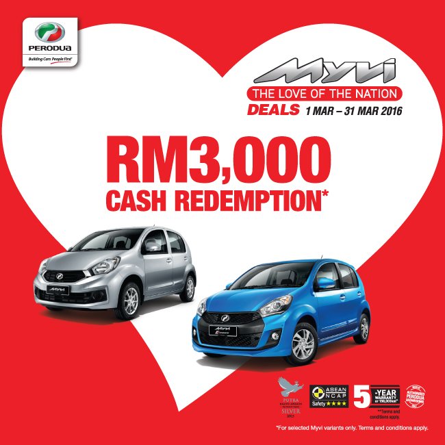 perodua's tweet photo. Every day, almost a million Malaysians enjoy great value, quality and reliability thanks to the Myvi. #MyviNation https://t.co/3IbT3qH9gm