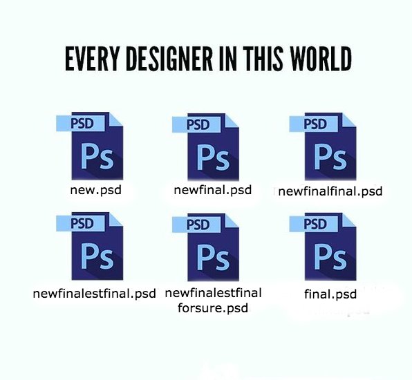 Designer's creation process #design #photoshop #geekhumor