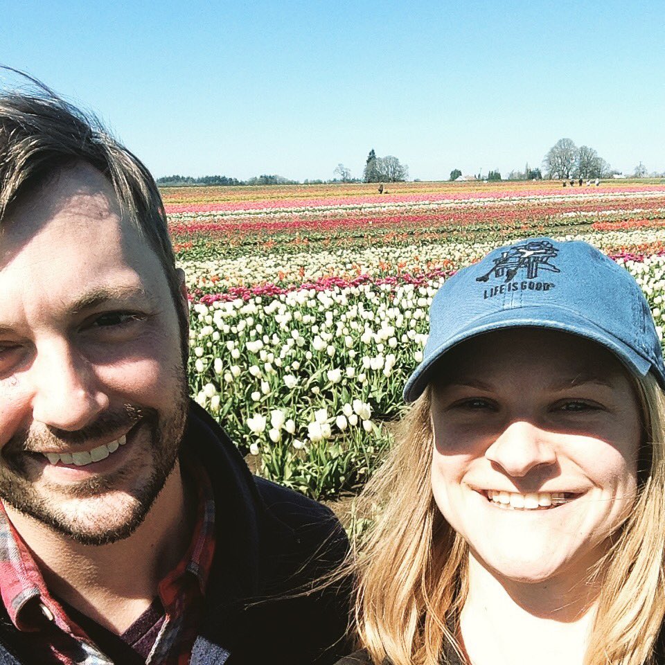 alison_funk's tweet photo. Enjoying the beautiful tulip fields and the ☀️!@jakob_funk https://t.co/KWzaITntNX