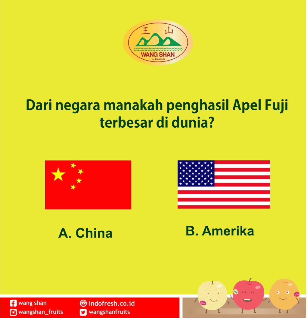 Coba jawab #MiniQuizWangshan yuk!