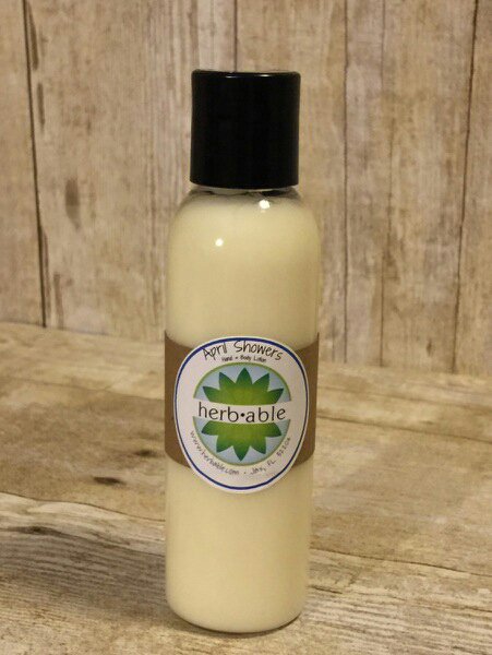 HerbableBox's tweet photo. Lotion - Prepared and Labeled. Featuring the April Showers scents of fig, apricot, lemongrass, and calming water. https://t.co/RpYEu167Ge