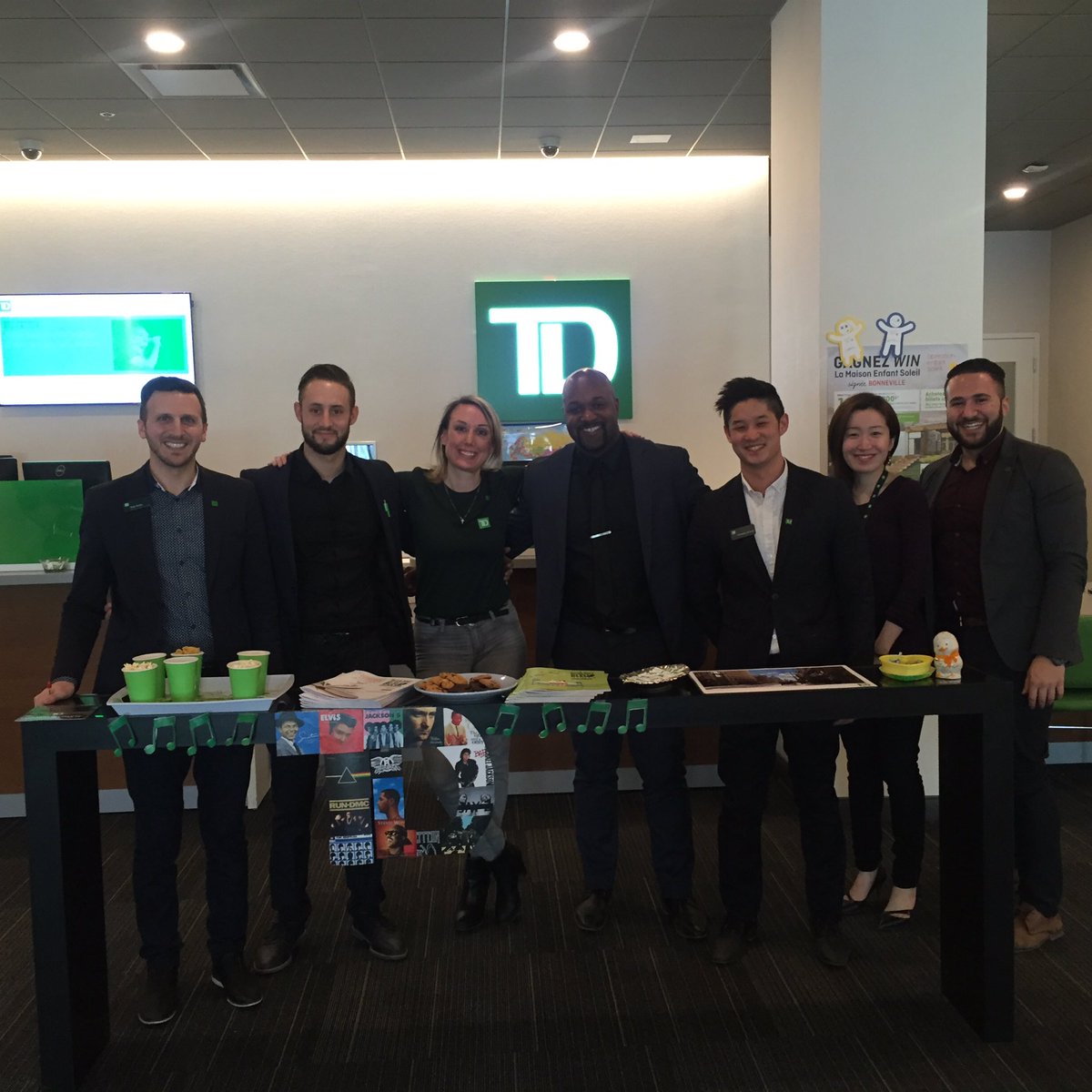 TD Griffintown celebrates music #whatisyourfavoritegenre