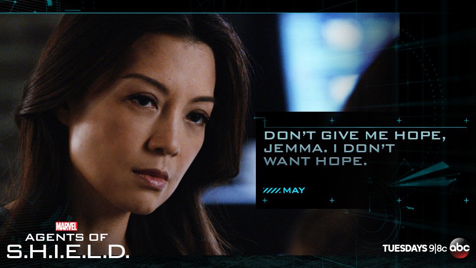Agents of SHIELD on Twitter: “Here’s hoping May changes her mind…#