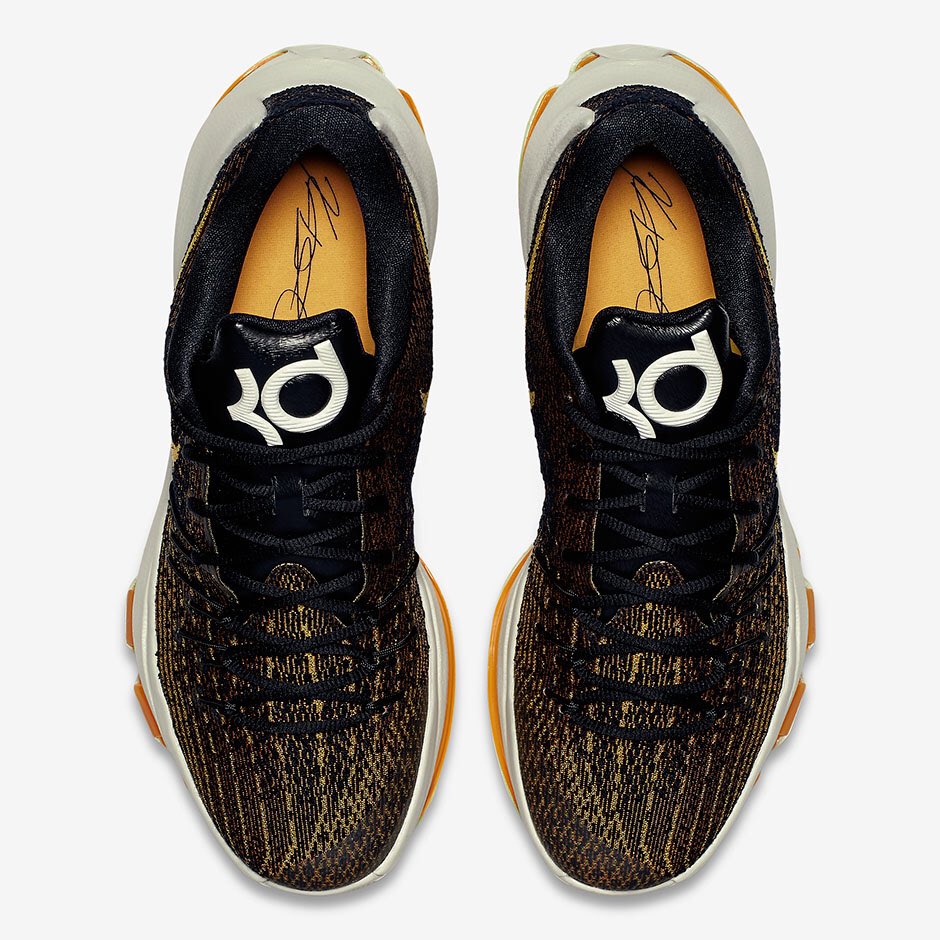 KicksBlowRetail's tweet image. #OfficialLook at the Nike KD 8 “Sabertooth Tiger”. Dropping this Thursday, Mar. 31st