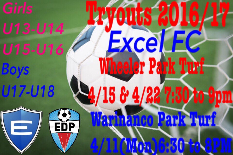 EXCELFC2010's tweet photo. Want to play at the highest level?
Come tryout! https://t.co/H8AV27wKQb