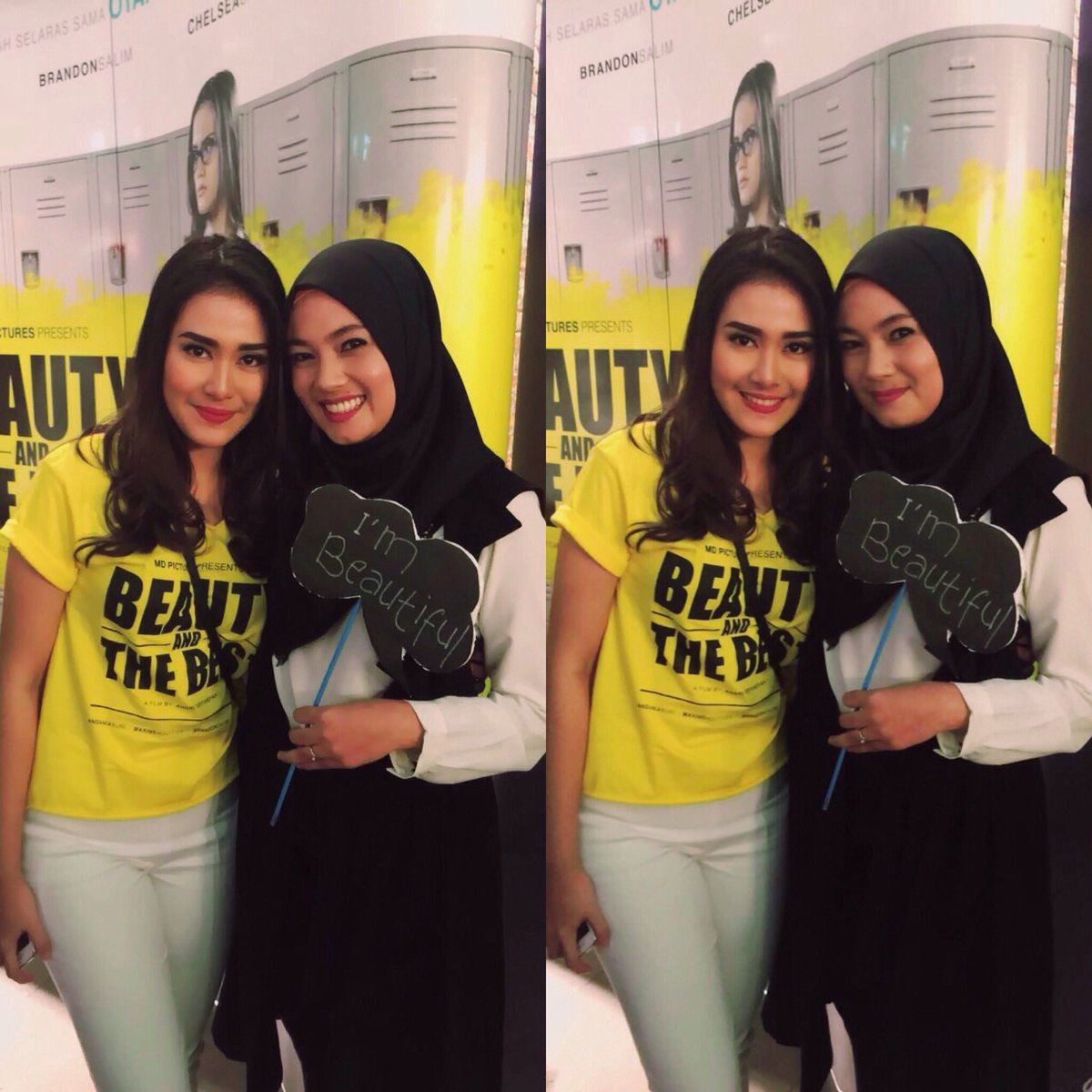 niahuns's tweet photo. Nonton film beauty and the best yah besok 31 Maret di bioskop kesayangan km yah 😍😘❤️ https://t.co/NRyGT4BcVU