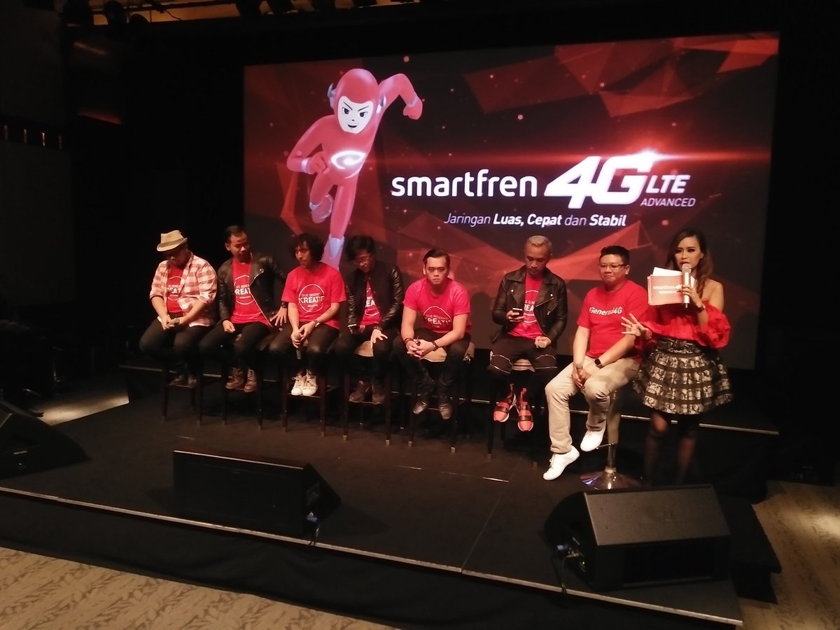 Kampanye smartfren 4GLTE bersama nidji
#nylonguys #generasi4G