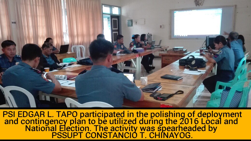 PNPLamut's tweet image. #PNPSAFE2016 #DeploymentPlan #ContingencyPlan
@RDPROCordillera @pnpifugao @FajardoCherryM
