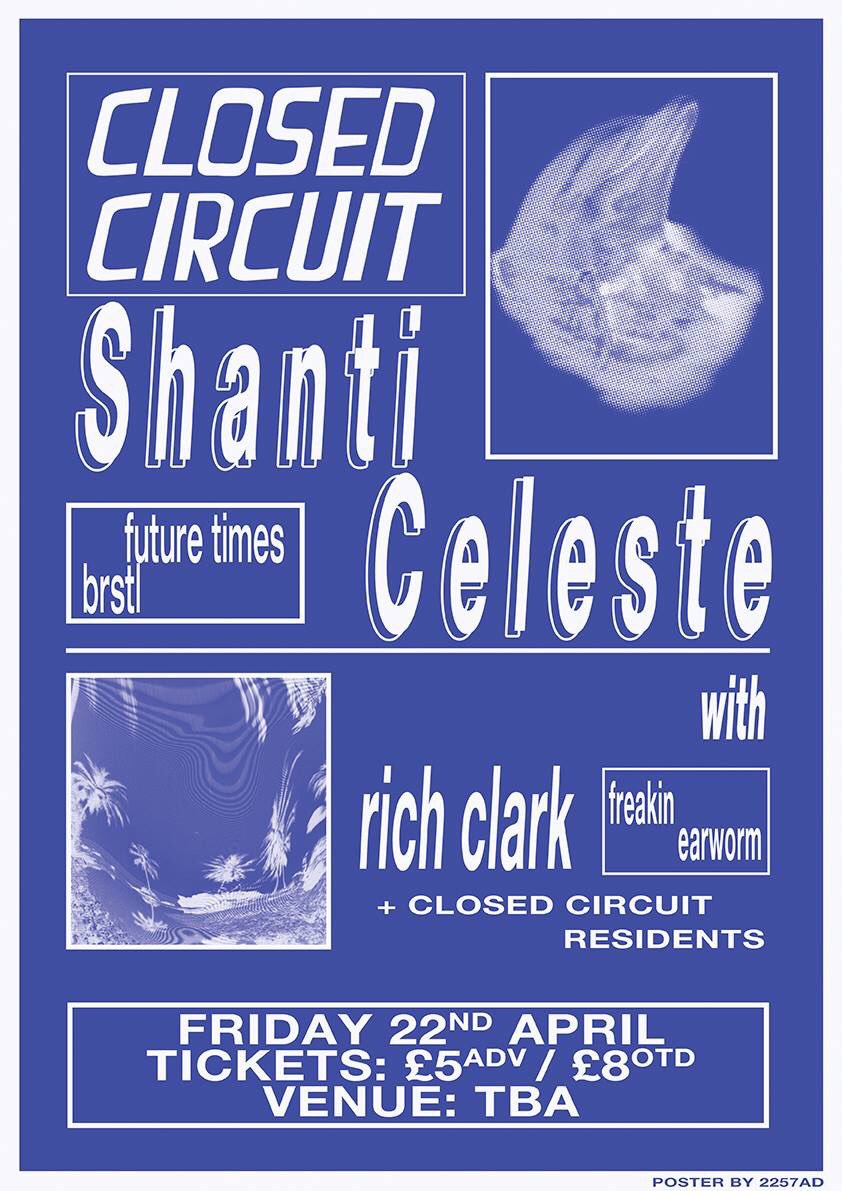 davide_cuoghi's tweet photo. @ShantiCeleste will come to York on the 22nd of April! Warm up by Rich Clarks @freakinyork @EarwormRecords https://t.co/4aGTjppxkb