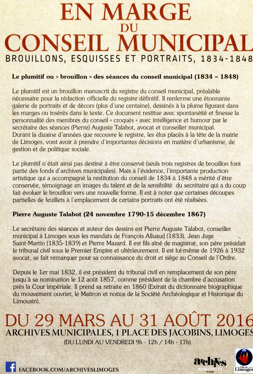 Archives de Limoges tweet media