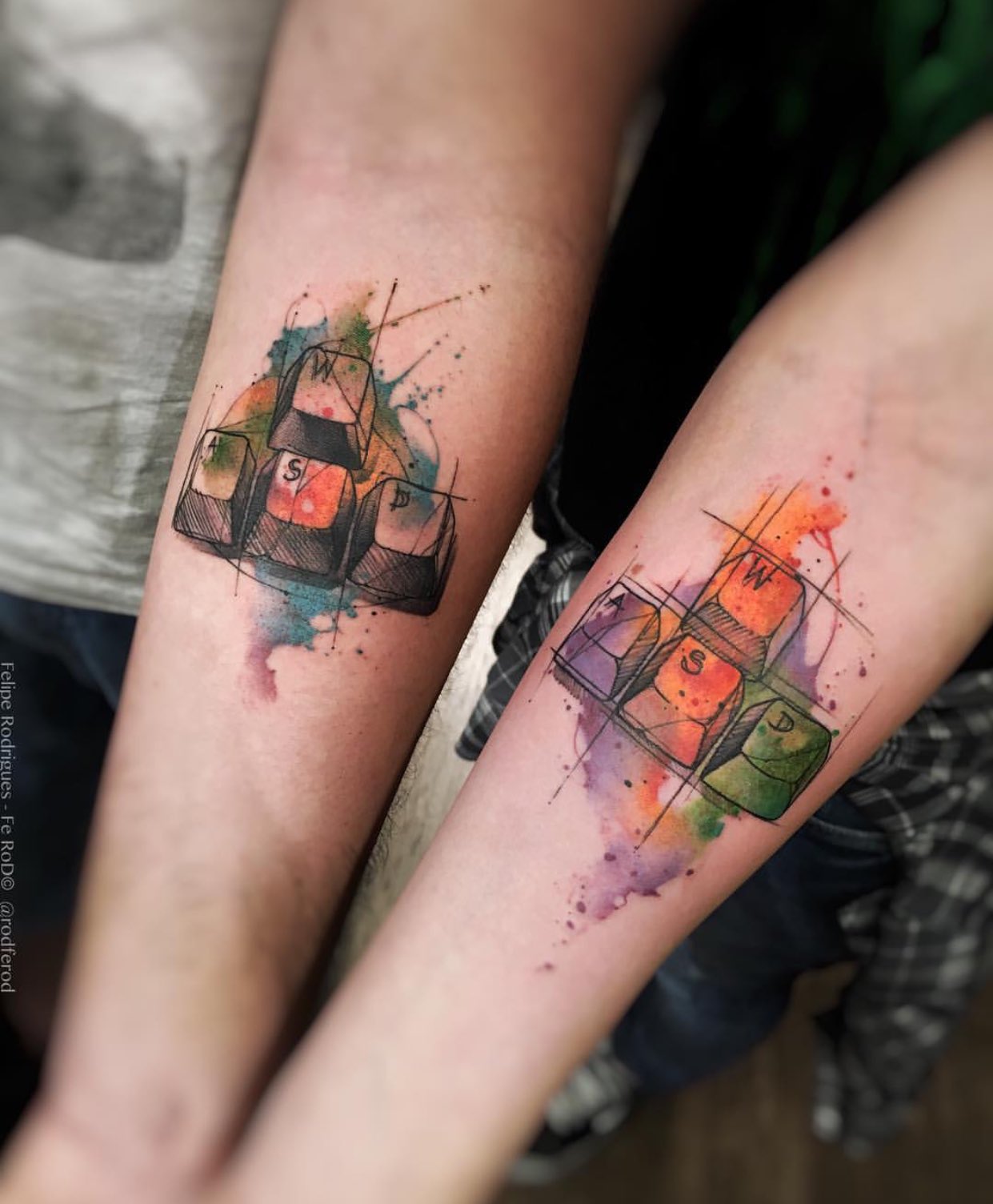 Futureworks on Twitter: "This chap is sure dedicated to his PC gaming. # tattoo #bodyart #indiedev #wasd https://t.co/9TpPAFEKAn" / Twitter
