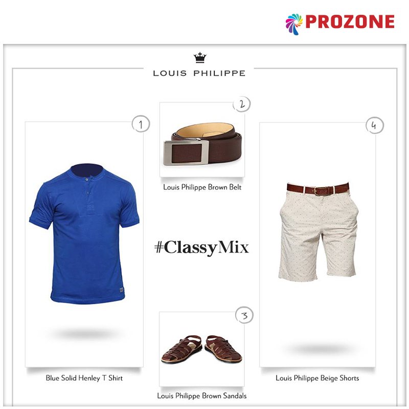 This #Summer keep it light &amp; fun to make a great impression.
Available At - #LouisPhilippe #ProzoneMall #Aurangabad