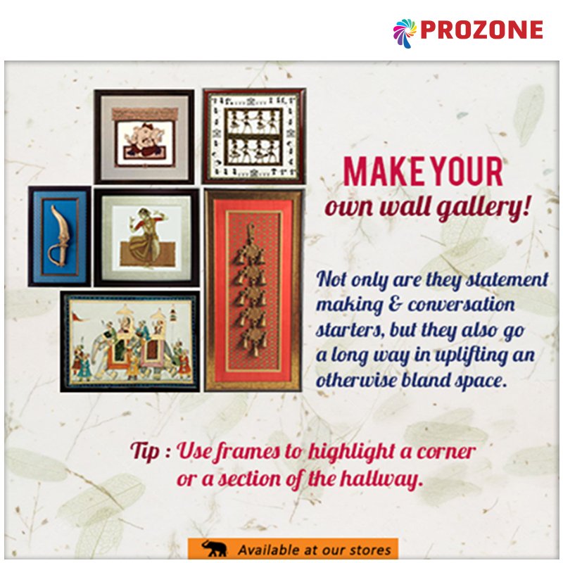 Your home is your reflection! Collage Frames Now Available At <a href="/thebombaystore/">The Bombay Store</a> #ProzoneMall #Aurangabad
