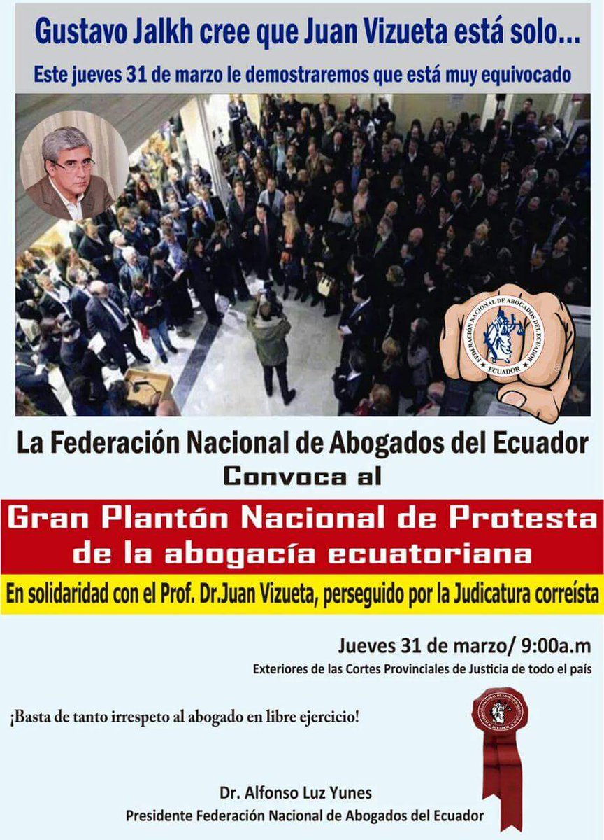 friega_again's tweet photo. Solidaridad con @juanvizuetaronq que se para frente a un estado abusivo sin independencia judicial. Jueves 31 https://t.co/3HfZIk1Yps
