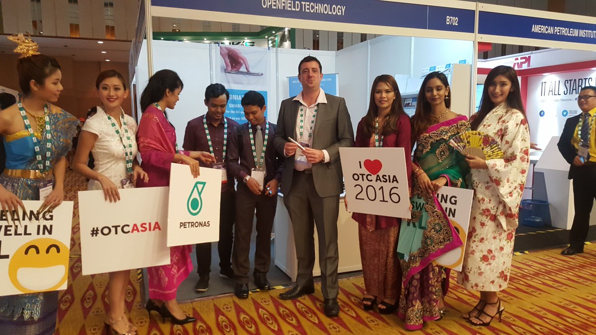 OpenFieldTech's tweet photo. Thanks for visiting us #OTCAsia 2016! Great time and great business discussions. See you real soon at #OTCHouston https://t.co/kR2QkRQ9la