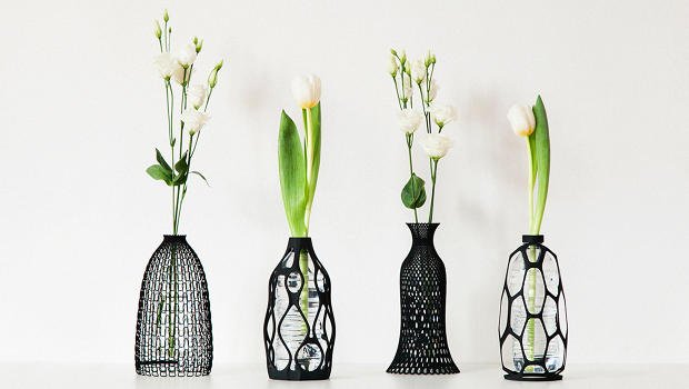 These 3-D printed vases give plastic bottles a second life buff.ly/1PE7gaY
