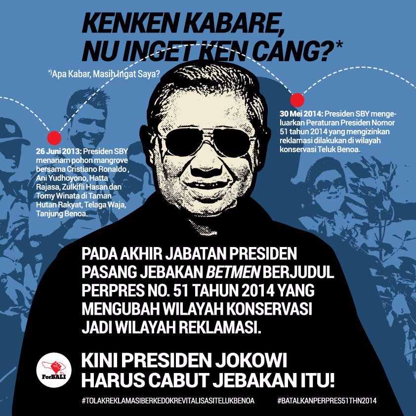 Hae, Bro <a href="/jokowi/">Joko Widodo</a>. Nu Inget Ken Cang? #SBYreklamatorTelukBenoabali