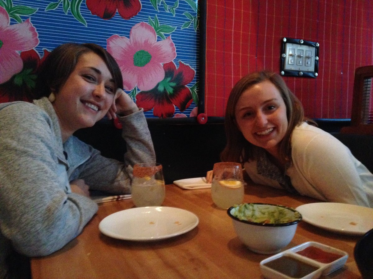 Mission margaritas after a long first day of volunteering and sessions at #AAG2016