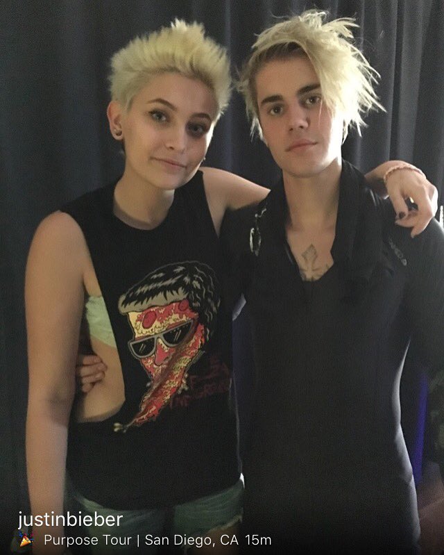 shotscrewbr's tweet photo. Thanks for coming by the show, Paris. I'm always here for you. - @justinbieber via @shots with @ParisJackson https://t.co/YMxBtVqnJf