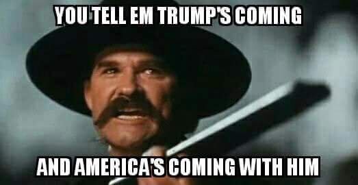 Runrabbit117's tweet photo. If u love Merica Vote 4 Trump! https://t.co/9TuiTxkgGH