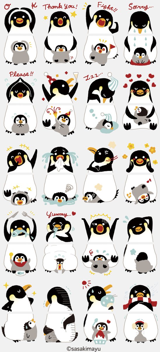 ささきまゆ 新スタンプ つながる おやこペンギン 親ペンギンと子ペンギン 2つ合わせて使うとかわいいスタンプです どれもつながるので 自由に組み合わせできます T Co Mfc2q0yjot Lineスタンプ ペンギン T Co Gvm1zdbbav ささきまゆ 新スタンプ つながる おやこペンギン 親ペンギンと子ペンギン 2つ合わせて使うとかわいいスタンプです どれもつながるので 自由に組み合わせできます T Co Mfc2q0yjot Lineスタンプ ペンギン T Co Gvm1zdbbav