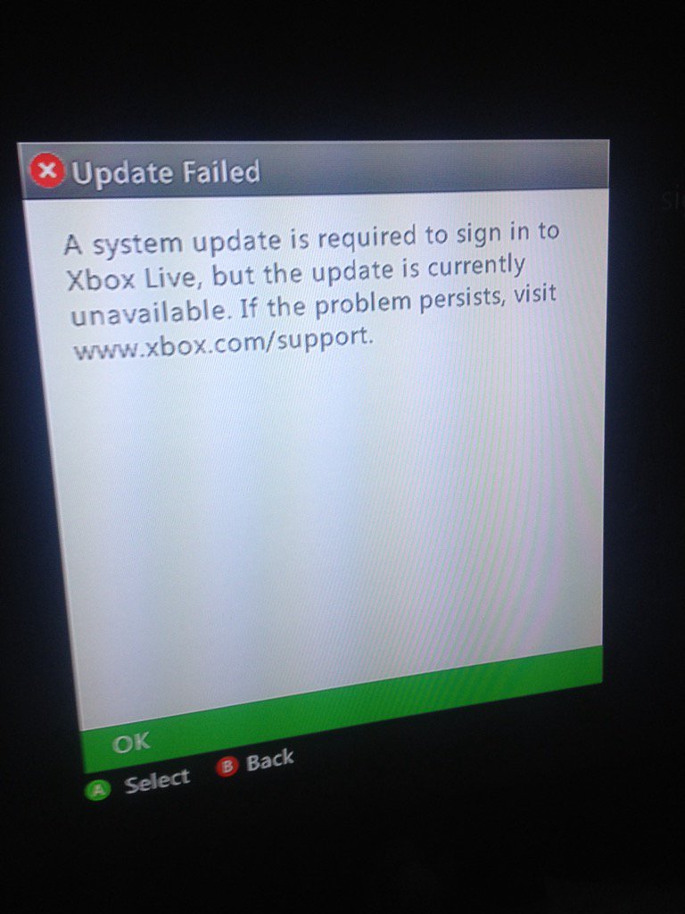 hagwar_'s tweet image. Wat?
#XboxLive #UpdateFailed