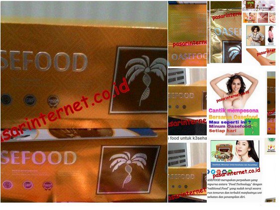 SEHAT , CANTIK , LANGSING , AWET MUDA YA OASEFOOD DONG