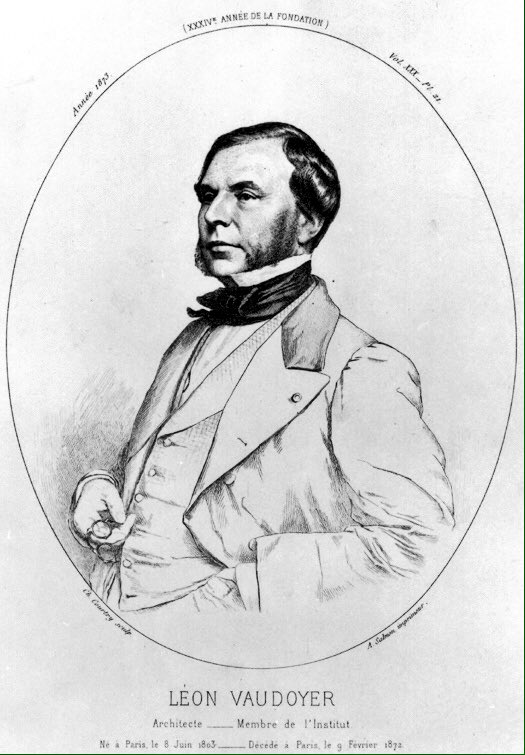 ArtsetMetiers's tweet photo. En 1838, Léon #Vaudoyer (1803-1872) est nommé architecte du #CNAM #ArchitectureMW #MuseumWeek #TeamArchi https://t.co/A6VSAbKg4V