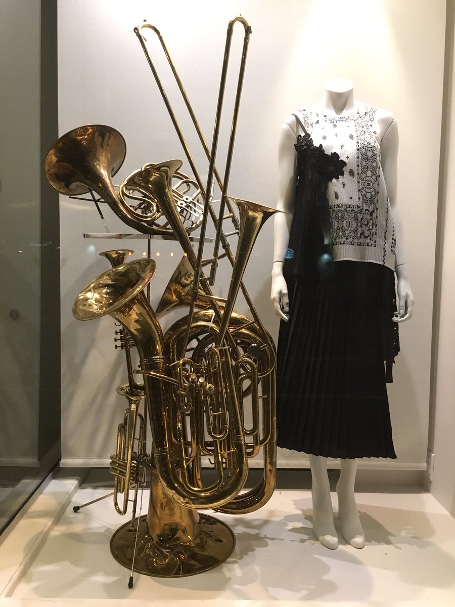 DesignAware's tweet image. Love the brass manageries that are currently in the windows @savannahsanmo.