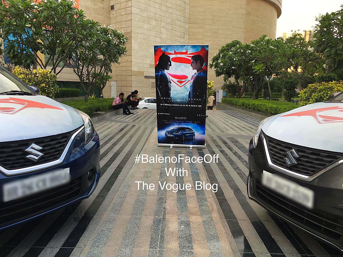 NehaGrover_'s tweet photo. A day like a super star with @NexaExperience #Baleno https://t.co/b0Hlnb4HB9 Read what all we did in #BalenoFaceOff https://t.co/IYRBHrZEQl
