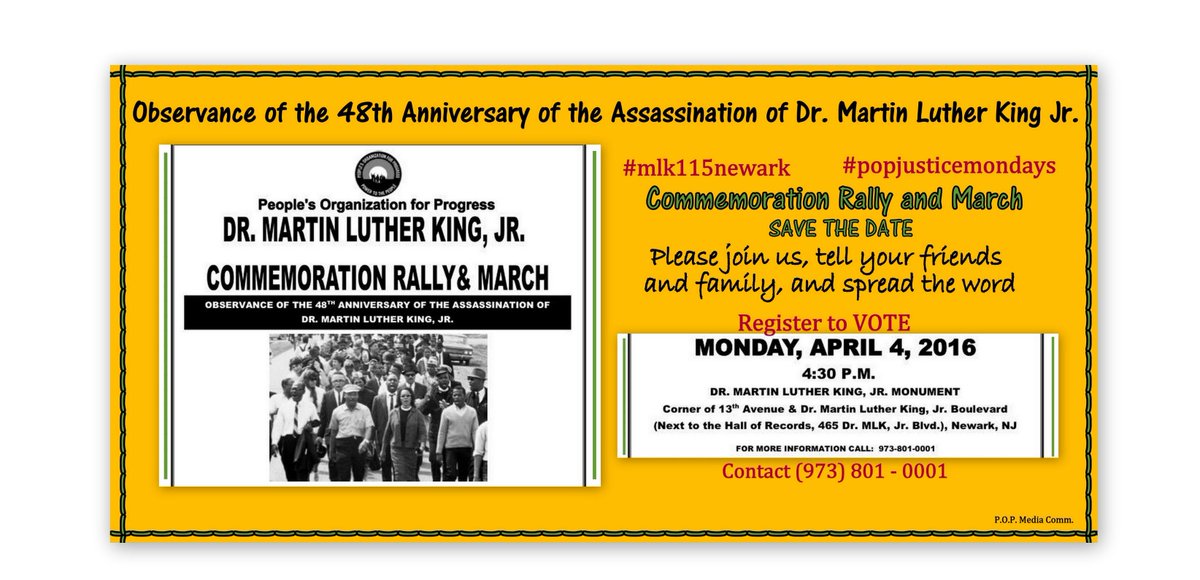 P.O.P. (@peoplesorganiz1) on Twitter photo PLEASE JOIN US AND RETWEET #mlk115newark #popjusticemondays <a href="/ACLU/">ACLU</a> <a href="/NJCitizenAction/">New Jersey Citizen Action</a> <a href="/hamm_lhamm1953/">Lawrence Hamm</a> PLEASE JOIN US AND RETWEET #mlk115newark #popjusticemondays <a href="/ACLU/">ACLU</a> <a href="/NJCitizenAction/">New Jersey Citizen Action</a> <a href="/hamm_lhamm1953/">Lawrence Hamm</a>