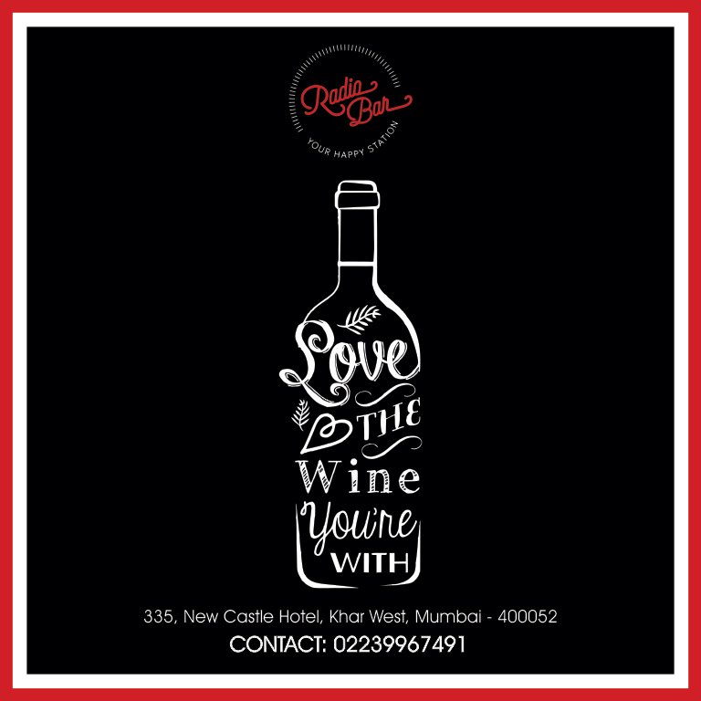 Love is #wine, wine is #love! #RadioBar #Mumbai