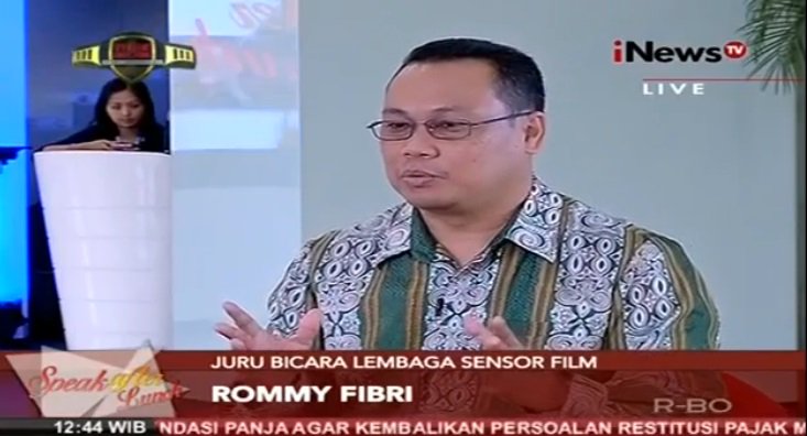 SeputariNews's tweet photo. .@rommyfibri : Sineas harus mendapatkan dukungan penuh dari Pemerintah. #SpeakAfterLunch https://t.co/J0OpozY2bQ