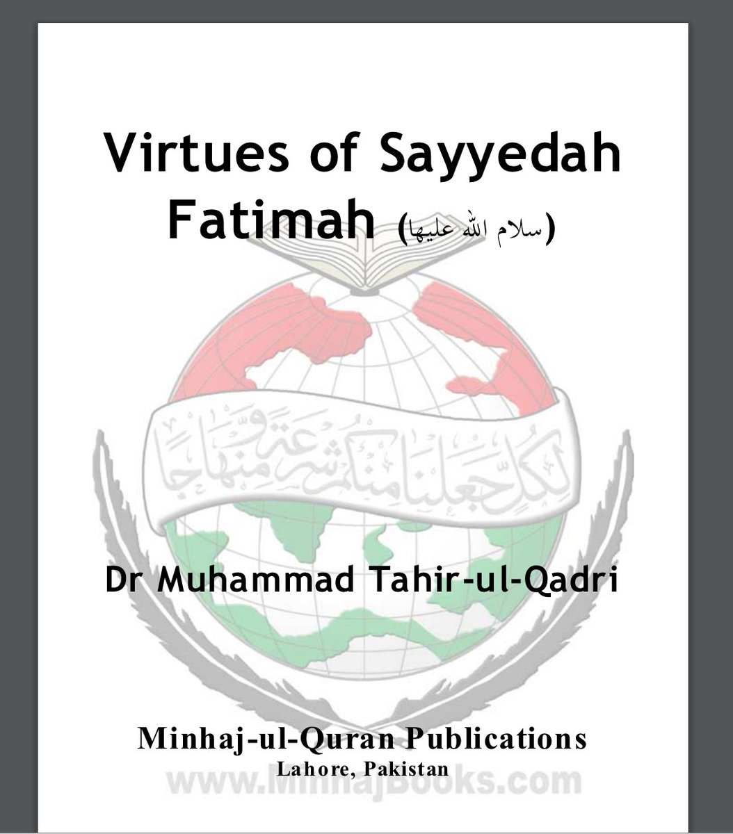 mqidelhi's tweet photo. Online Book :-Virtues of Sayyedah Fatima (سلام االله عليها)
https://t.co/9s7rhrOscO…/virt…/virtus-syeda-fatima_1.pdf https://t.co/XMf7f62iO2