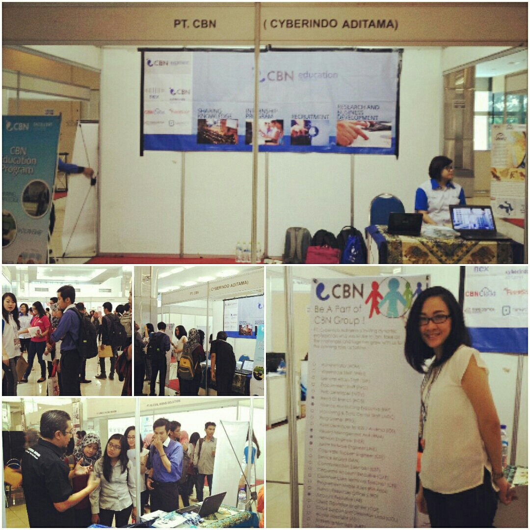 di_cbn's tweet photo. Animo peserta Bursa Kerja PENS 2016 di booth #CBNinternet hari ini.kami masih akan hadir sampai besok,ditunggu ya! https://t.co/eTFZjfrwg7
