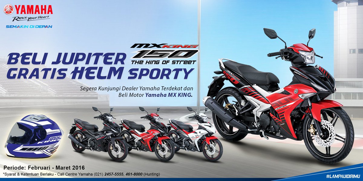 Udah pesan Jupiter hari ini? Yuk, segera ke Dealer Yamaha Terdekat! Hari ini terakhir, lho!