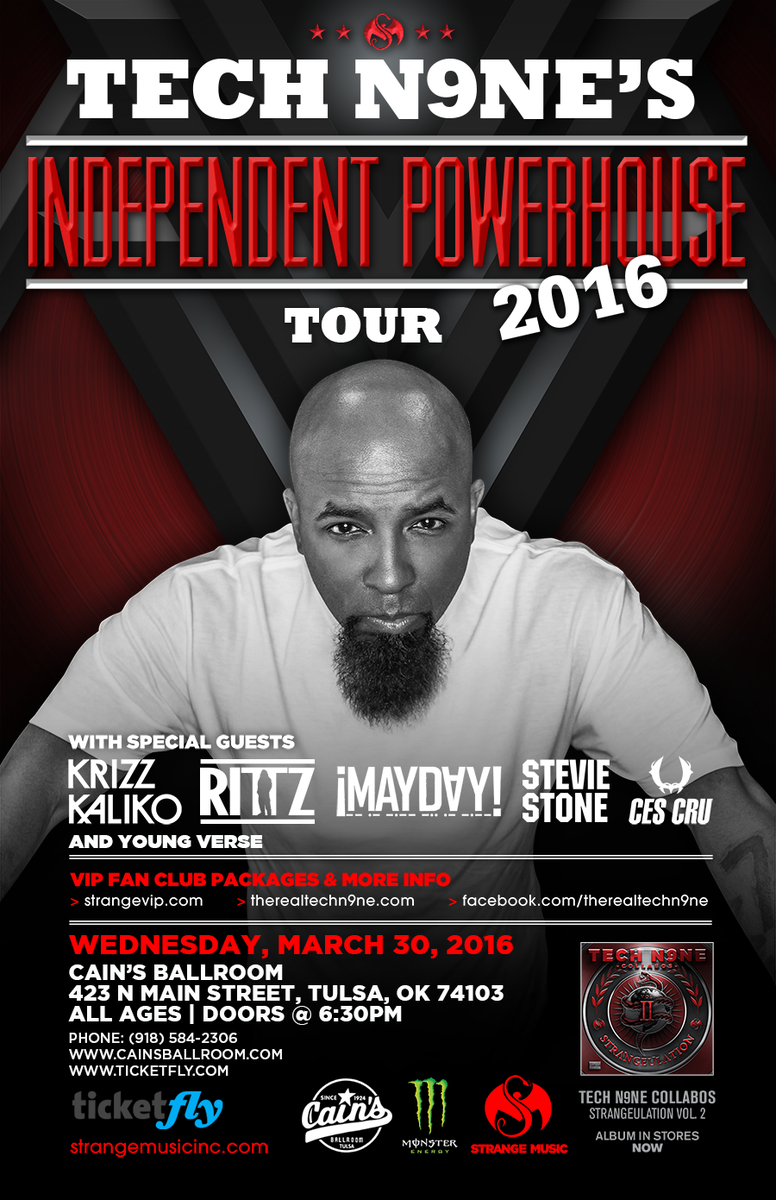 StrangeMusicInc's tweet photo. FIRST UP: TULSA!!! https://t.co/YYuE1PMX7Y