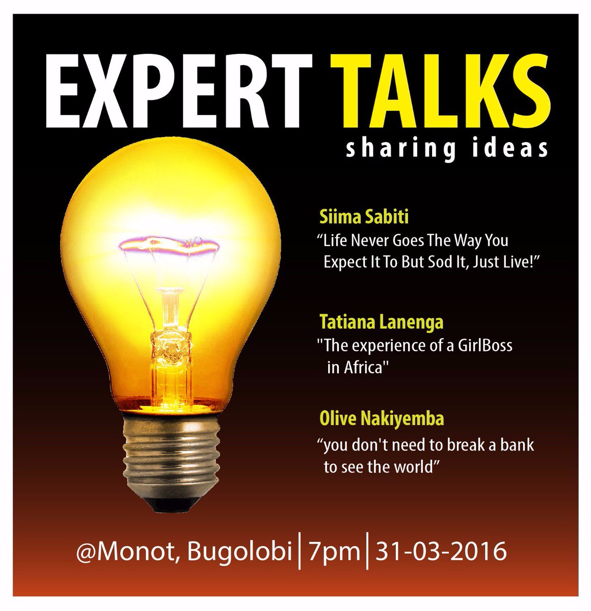 experttalksug's tweet image. Our Speakers this month are 
@kanyindo @Girlbossafrica and @oleebranch 
it is a ladies affair #ExperTalks