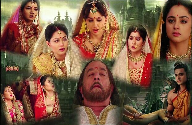 SiyakramFc's tweet photo. This is the end of maharaj dashrath #siyakeram #reaction #tears @DTahil @ashish30sharma @SiyaKeRam_SP #grushkapoor https://t.co/D4NpHx9ye1