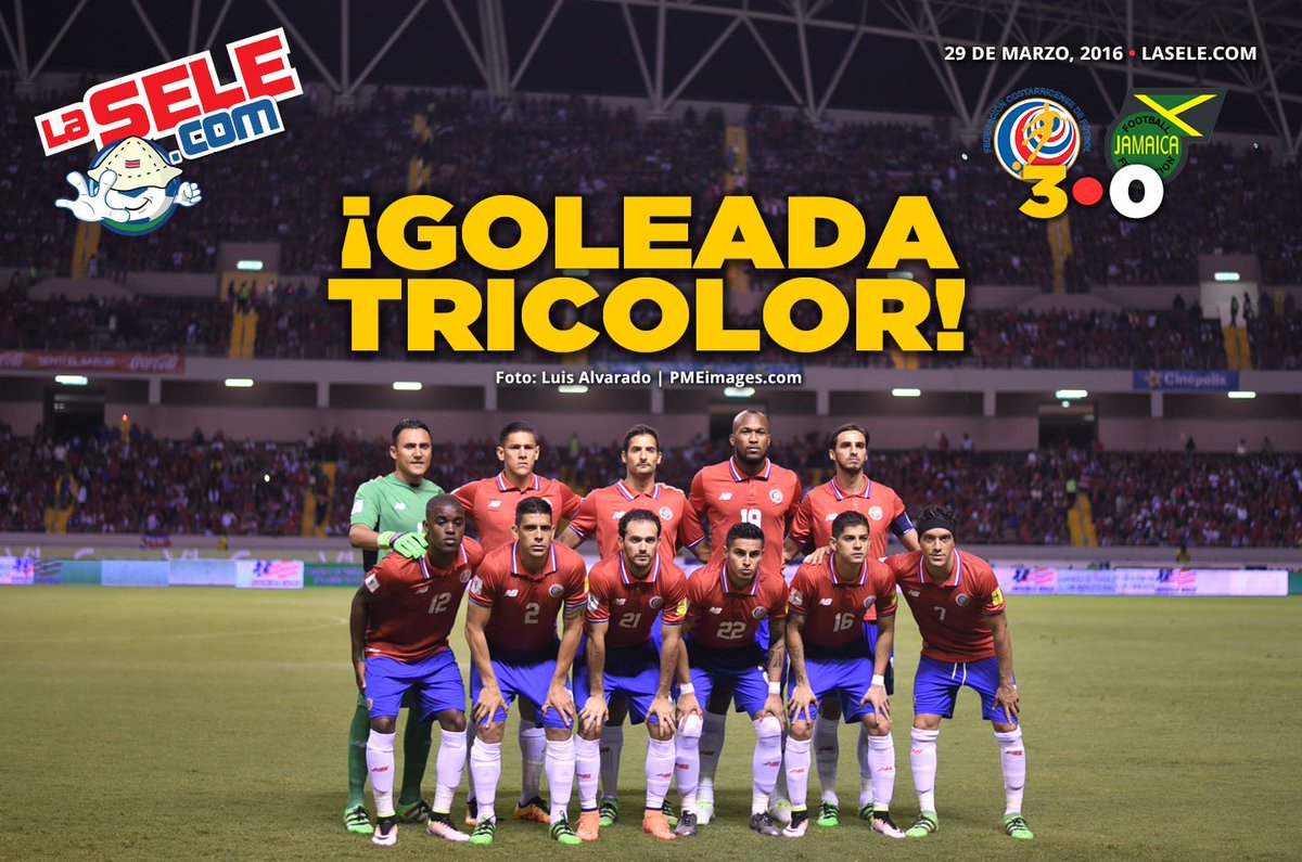 PMEimages's tweet photo. Reseña: #LaSele con goleada a paso firme rumbo a Rusia 2018 https://t.co/RyffOCGFZo #VamosTicos #CRCvsJAM https://t.co/gPcRgL48PU