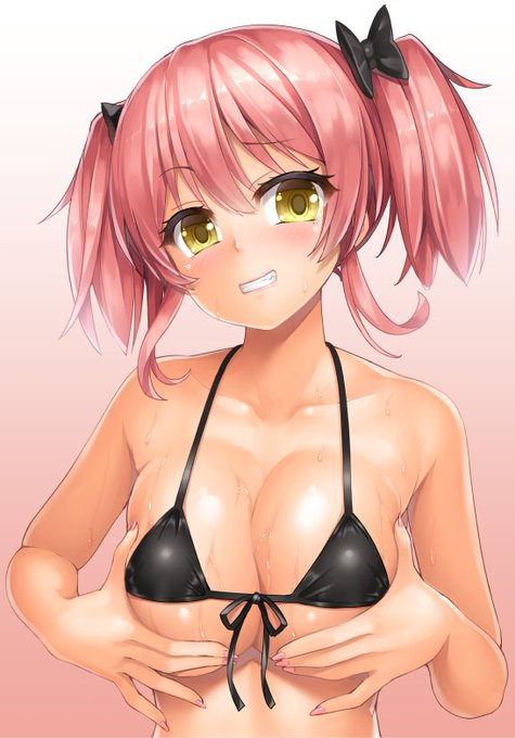 おっぱい美嘉ちゃん汁だく 