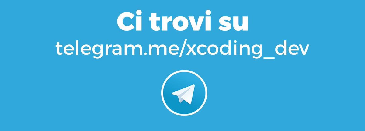 xCoding_IT's tweet image. Ehilà #Dev, volete scambiare quattro chiacchiere con noi? Entra nel gruppo di Telegram telegram.me/xcoding_dev