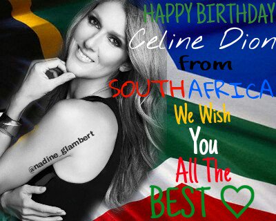 Nadine_GLAMBERT's tweet photo. HAPPY BIRTHDAY TO THE QUEEN OF MUSIC @celinedion hope you have an amazing day ♡ StayGORG👌 #HappyBirthdayCelineDion https://t.co/FaiDSNuviP