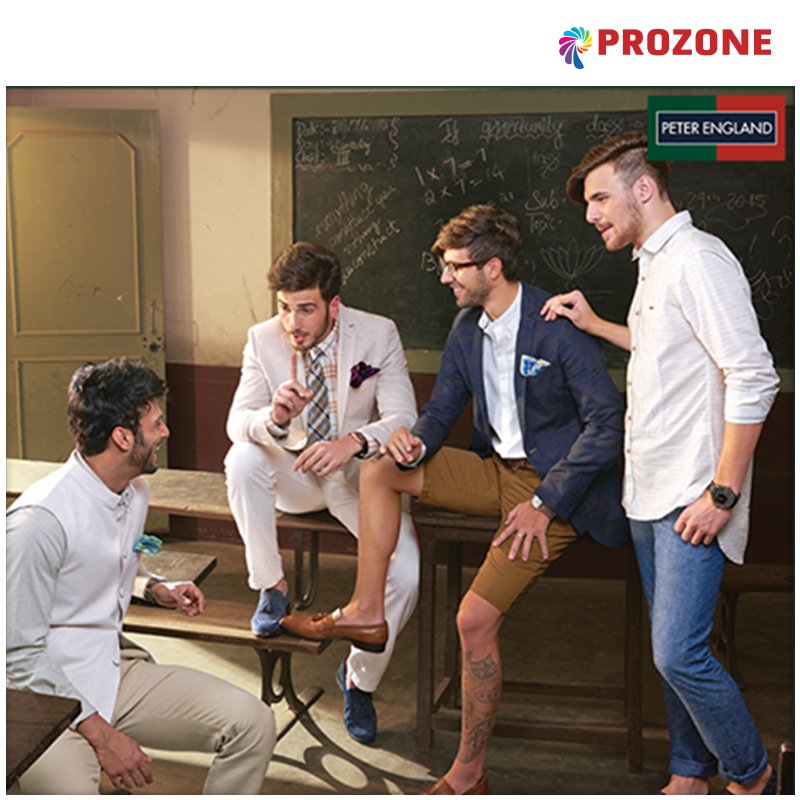 All New SpringSummer 2016 Collection Instores.
#PeterEngland #ProzoneMall #Aurangabad