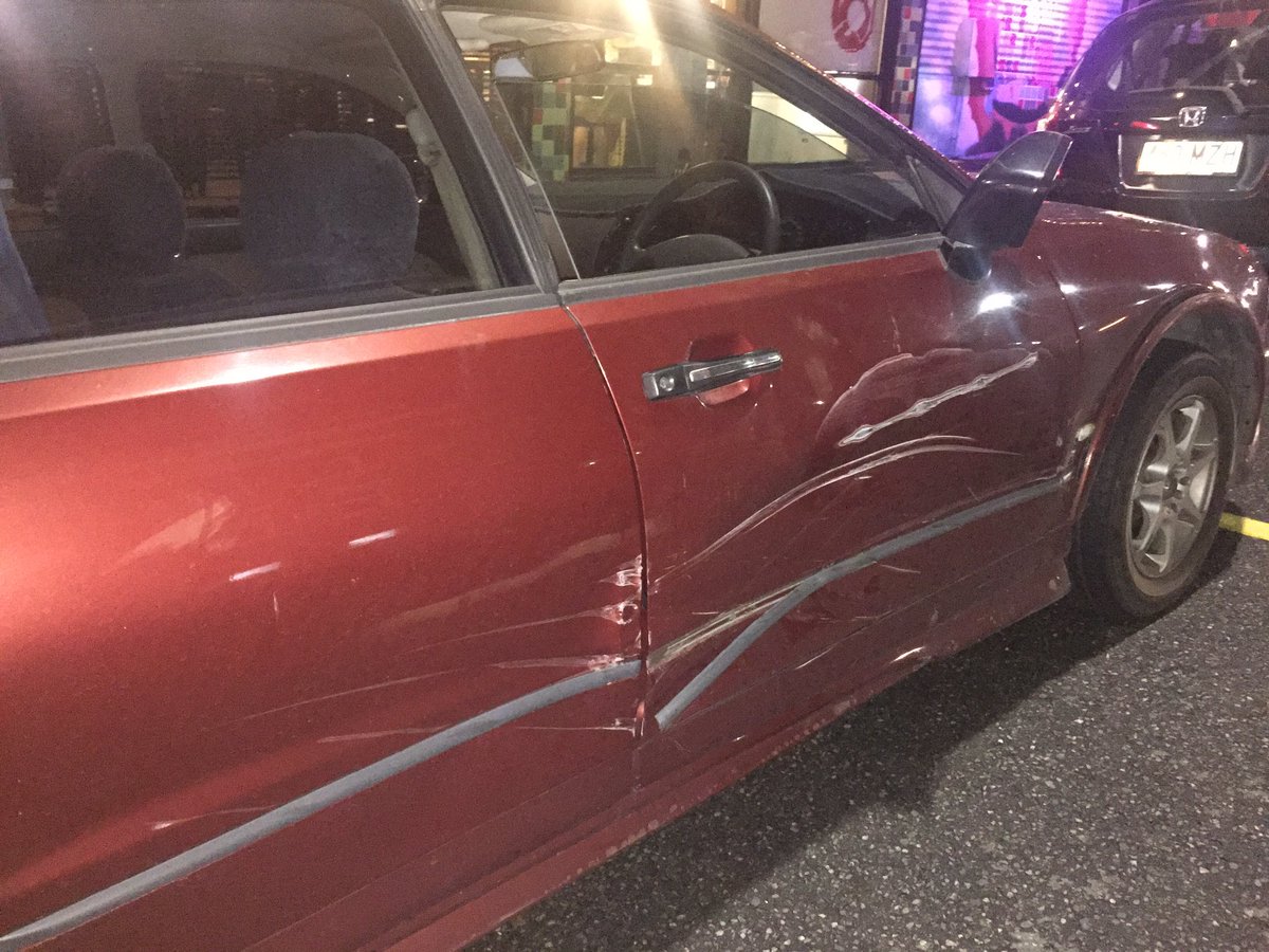 JoanneHeggie's tweet photo. @Coles One of your truck drivers just cut into our lane on Brunswick St, BNE side swiped us &amp; kept going. Thanks! https://t.co/e5jOd6lEMA