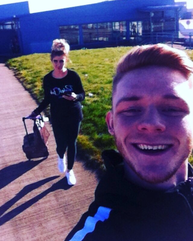 GingerRocketJR's tweet image. Here we go!!! #BoardingTime