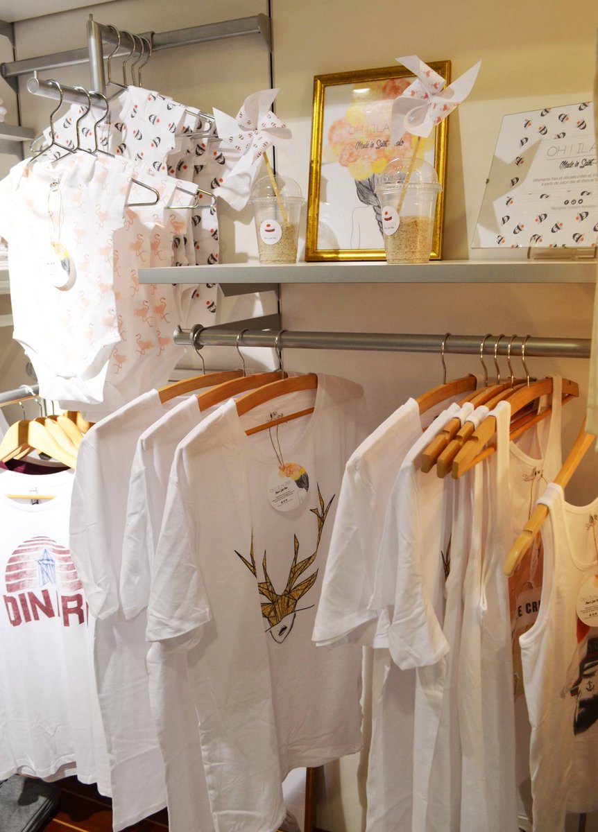 ILALISS's tweet photo. Mes produits en boutique chez OUEST CÔTE ! #saintmalo #breizh #createur #tshirts #bodys #captain #madeinsaintmalo https://t.co/Yqyp8dCa0I